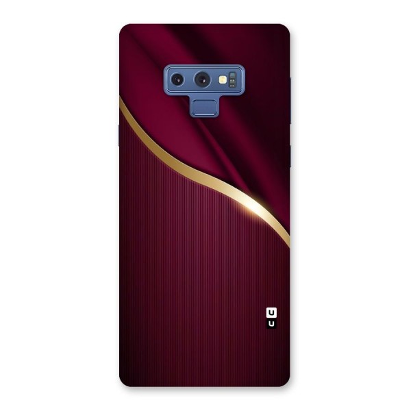 Smooth Maroon Back Case for Galaxy Note 9