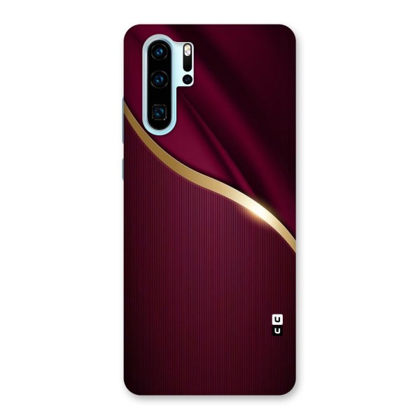 Smooth Maroon Back Case for Huawei P30 Pro