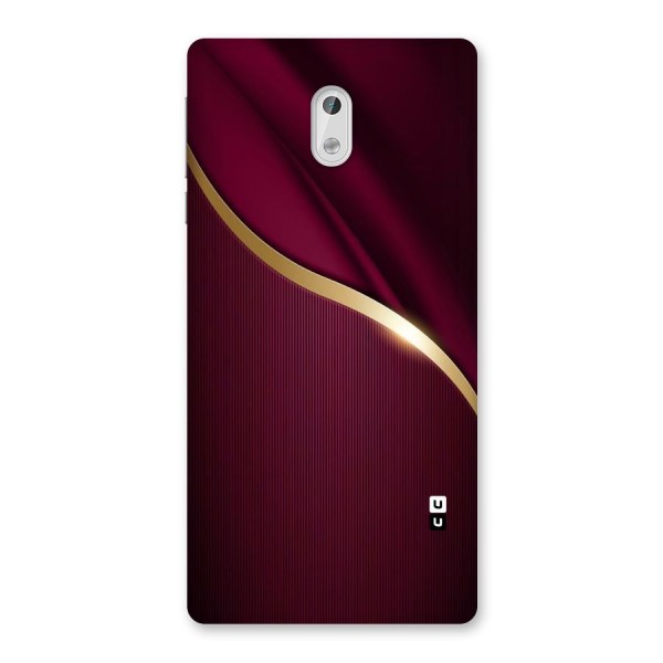 Smooth Maroon Back Case for Nokia 3