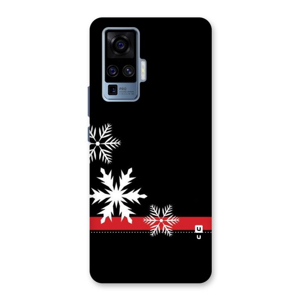 Snowflake Ribbon Back Case for Vivo X50 Pro