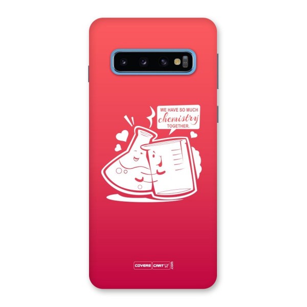 So Much Chemistry Back Case for Galaxy S10