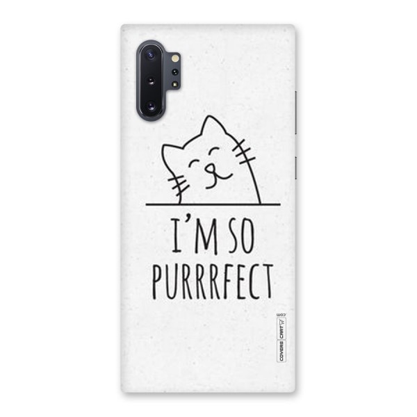 So Purrfect Back Case for Galaxy Note 10 Plus