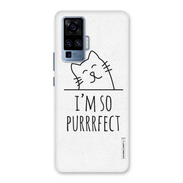 So Purrfect Back Case for Vivo X50 Pro