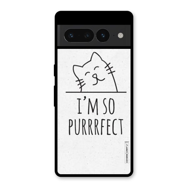 So Purrfect Glass Back Case for Google Pixel 7 Pro