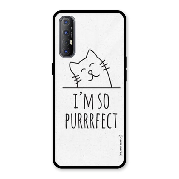 So Purrfect Glass Back Case for Oppo Reno3 Pro