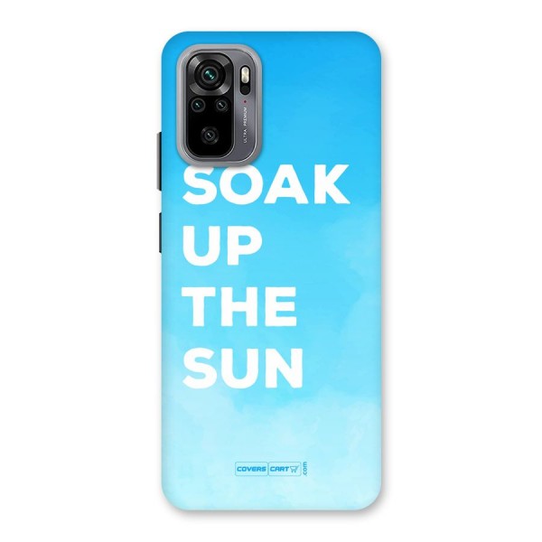 Soak Up The Sun Back Case for Redmi Note 10