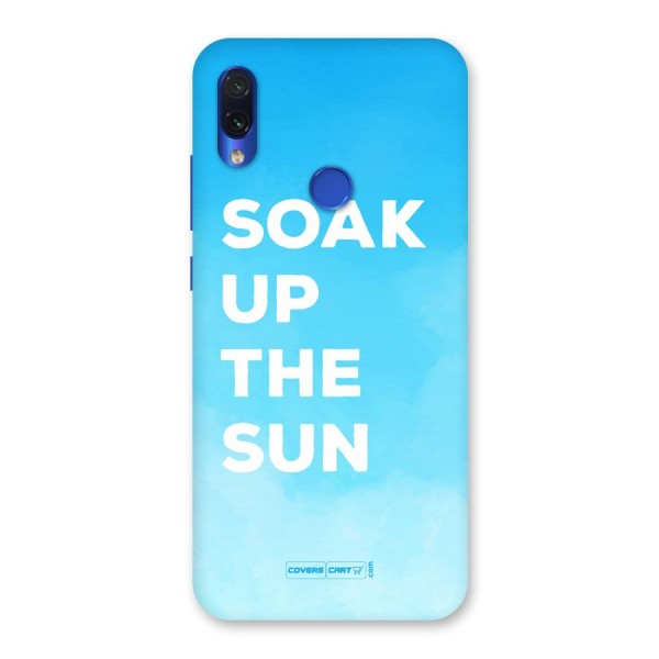 Soak Up The Sun Back Case for Redmi Note 7