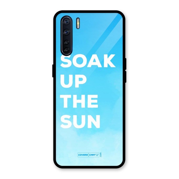 Soak Up The Sun Glass Back Case for Oppo F15