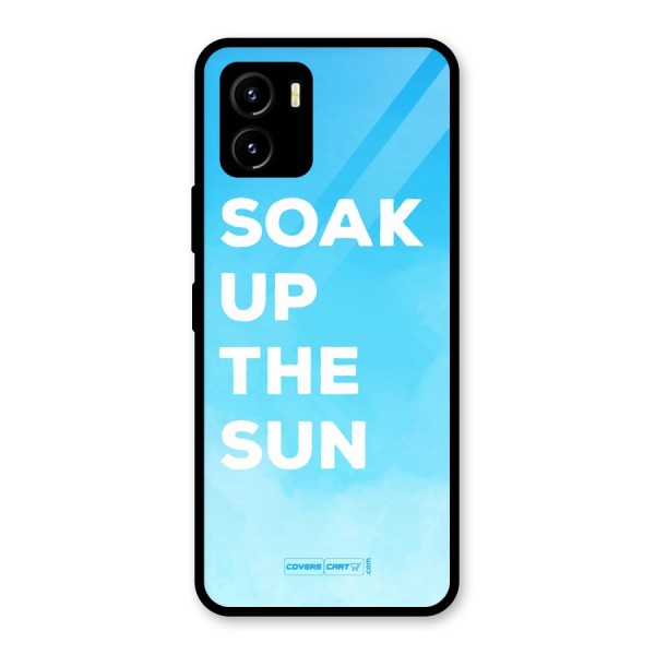 Soak Up The Sun Glass Back Case for Vivo Y15s