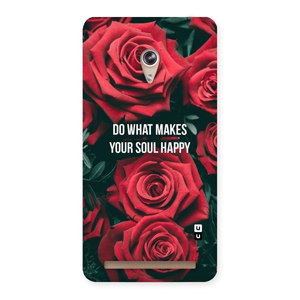 Soul Happy Back Case for Zenfone 6