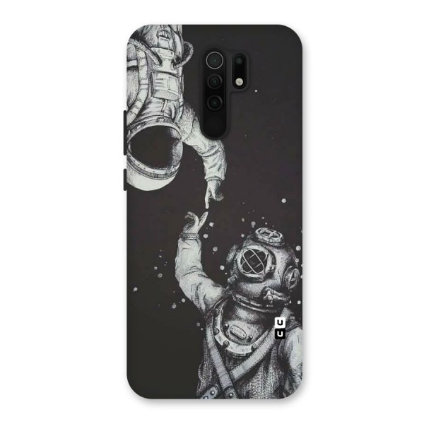 Space Meeting Back Case for Redmi 9 Prime