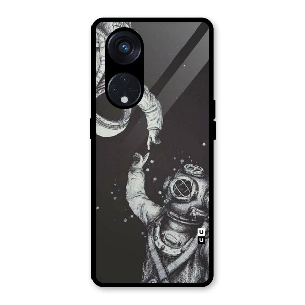 Space Meeting Glass Back Case for Reno8 T 5G