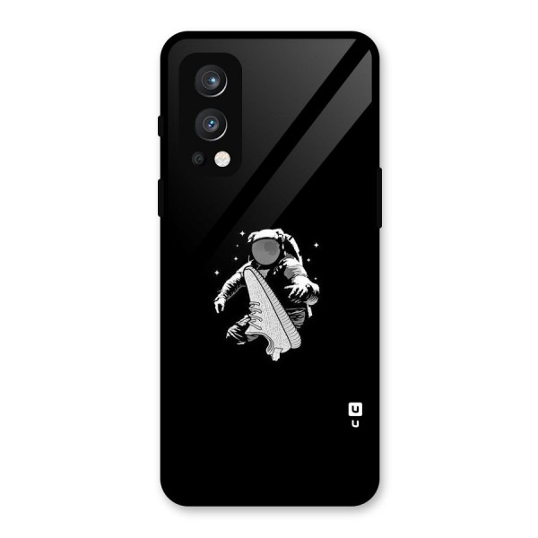 Space Shoe Glass Back Case for OnePlus Nord 2 5G