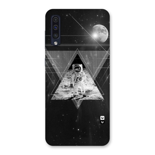 Space Triangle Abstract Back Case for Galaxy A50