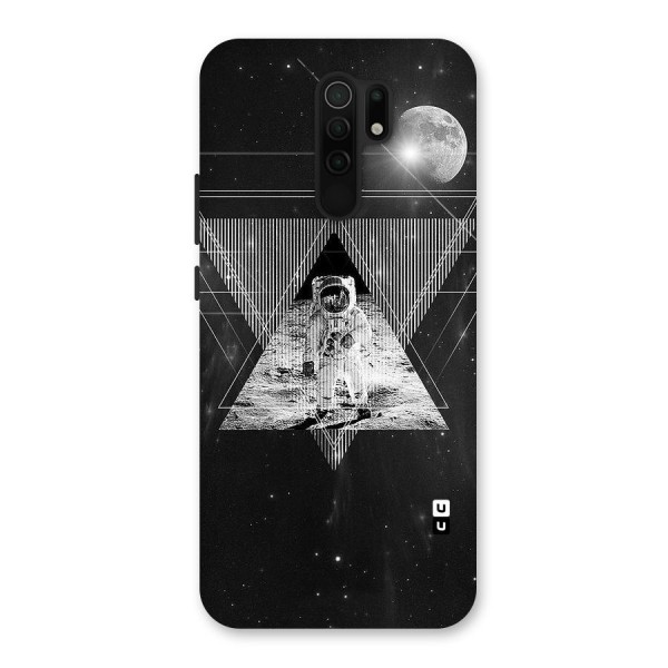 Space Triangle Abstract Back Case for Redmi 9 Prime