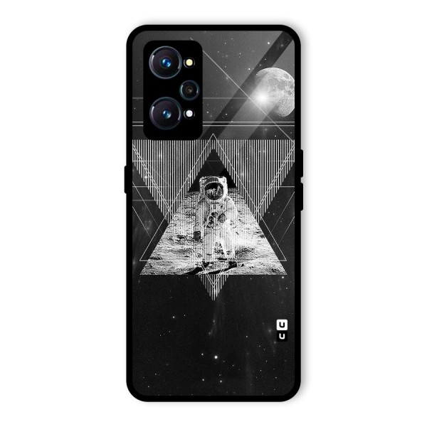 Space Triangle Abstract Glass Back Case for Realme GT 2