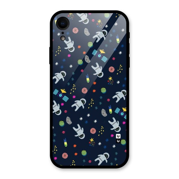 Spaceman Dance Glass Back Case for XR