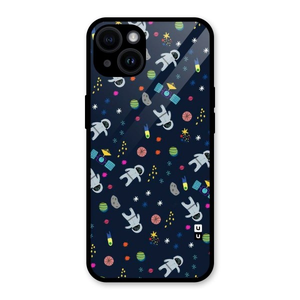 Spaceman Dance Glass Back Case for iPhone 14
