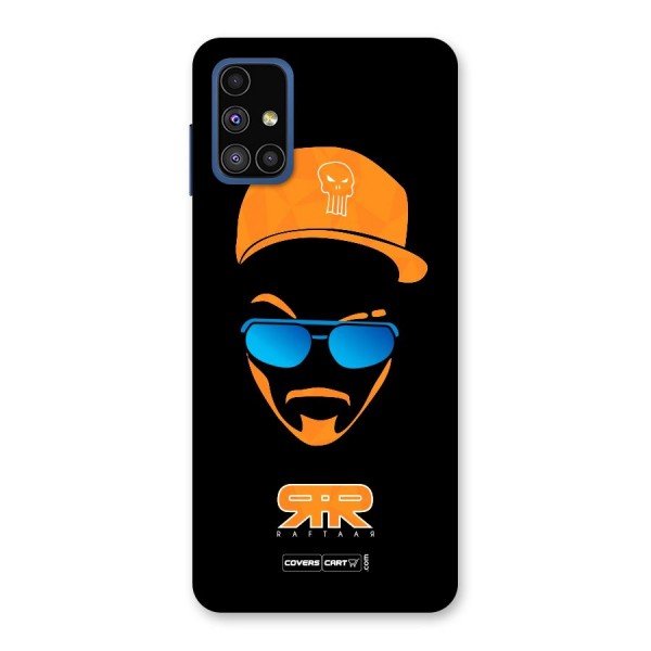 Special Raftaar Edition Orange Back Case for Galaxy M51