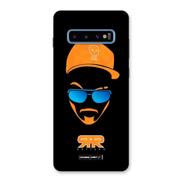 Special Raftaar Edition Orange Back Case for Galaxy S10 Plus