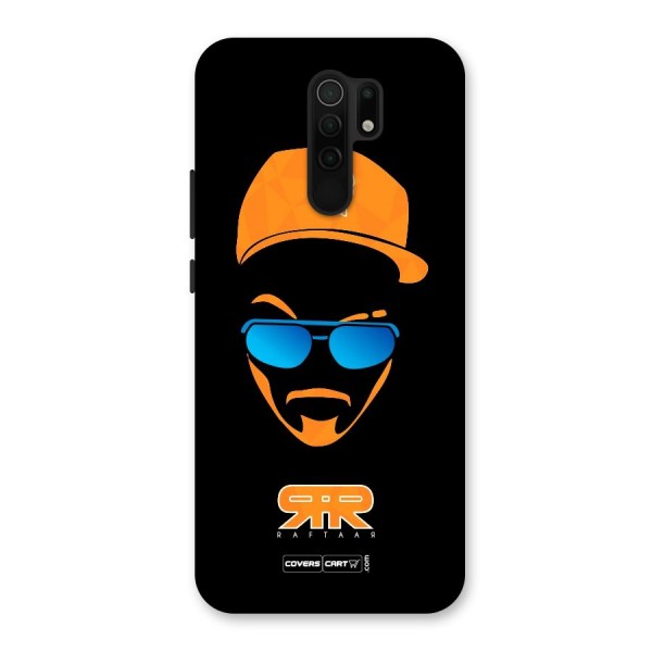 Special Raftaar Edition Orange Back Case for Redmi 9 Prime