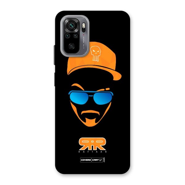 Special Raftaar Edition Orange Back Case for Redmi Note 10