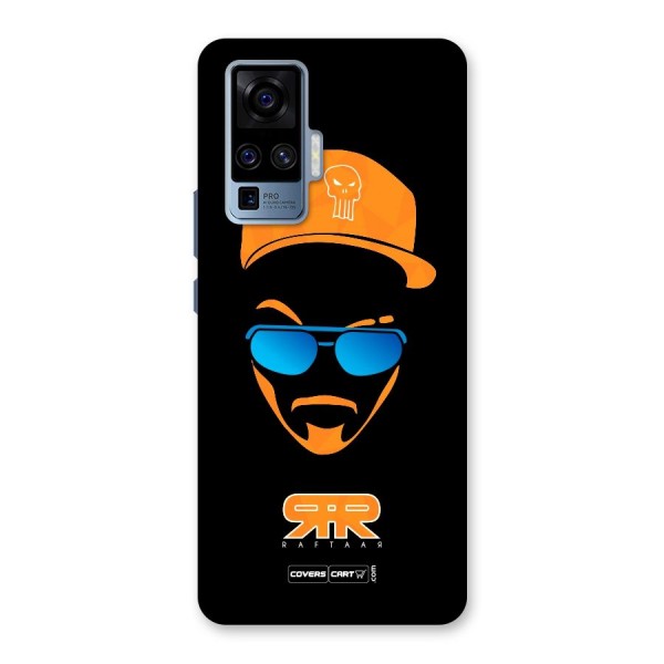 Special Raftaar Edition Orange Back Case for Vivo X50 Pro