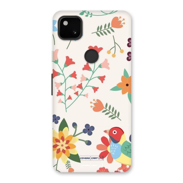 Spring Flowers Back Case for Google Pixel 4a