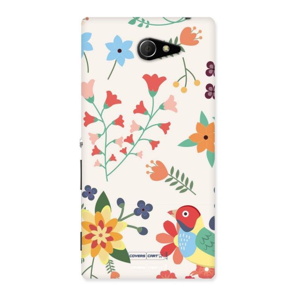 Spring Flowers Back Case for Sony Xperia M2