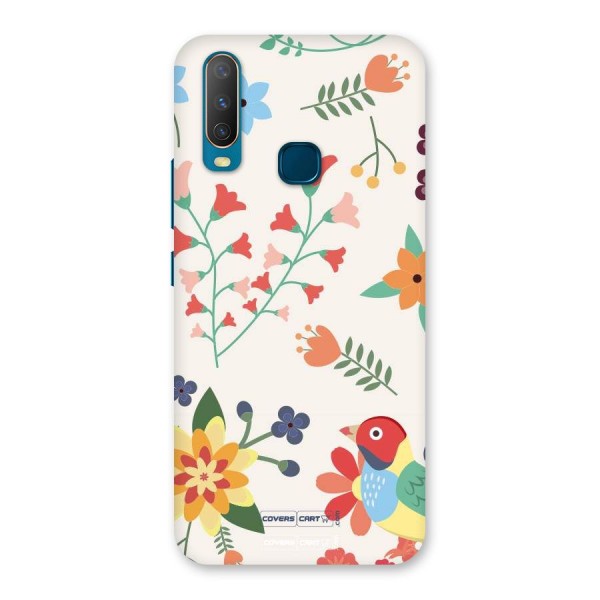 Spring Flowers Back Case for Vivo Y15