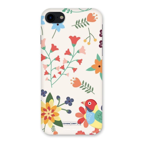 Spring Flowers Back Case for iPhone SE 2020