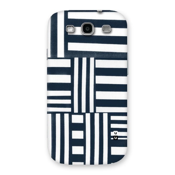 Square  Stripes Back Case for Galaxy S3 Neo