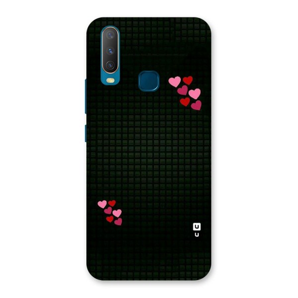 Square and Hearts Back Case for Vivo Y12