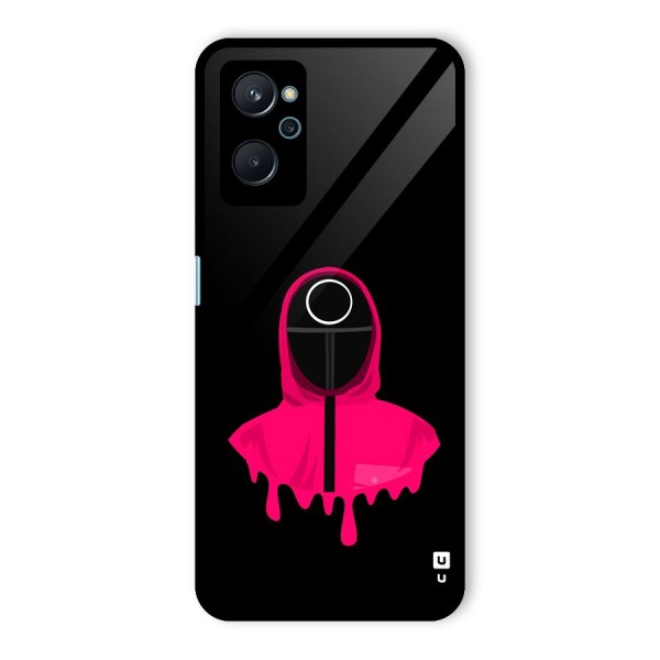 Squid Game Illustration Art Glass Back Case for Realme 9i