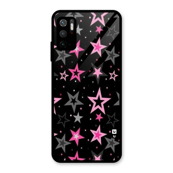 Star Outline Glass Back Case for Poco M3 Pro 5G