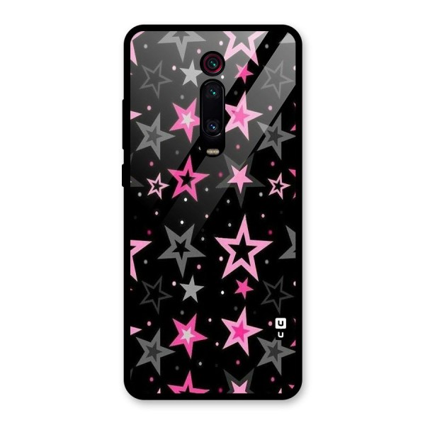 Star Outline Glass Back Case for Redmi K20 Pro