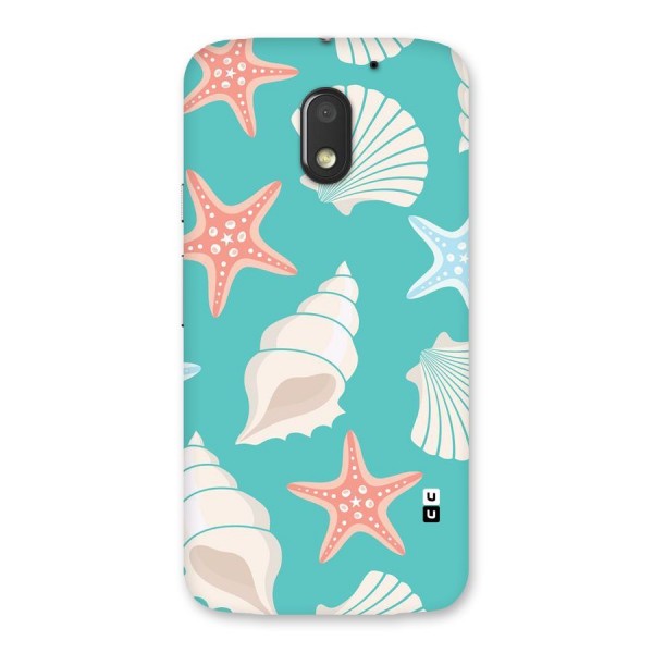 Starfish Sea Shell Back Case for Moto E3 Power