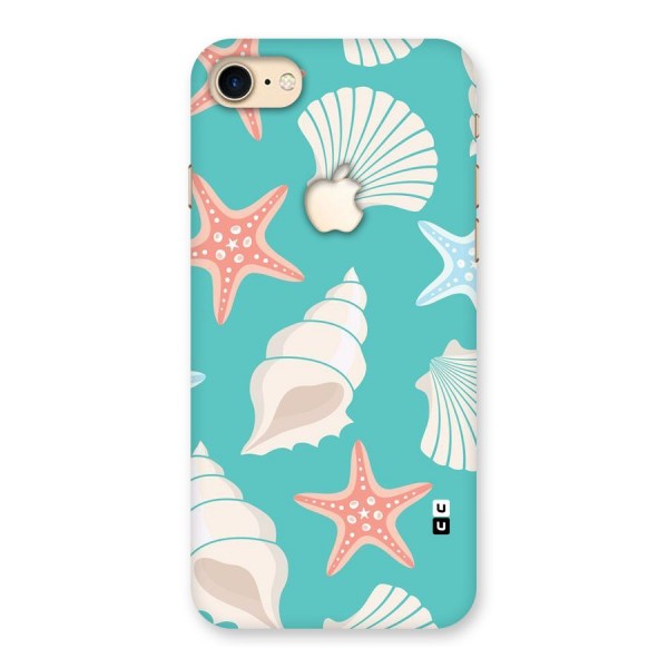 Starfish Sea Shell Back Case for iPhone 7 Apple Cut