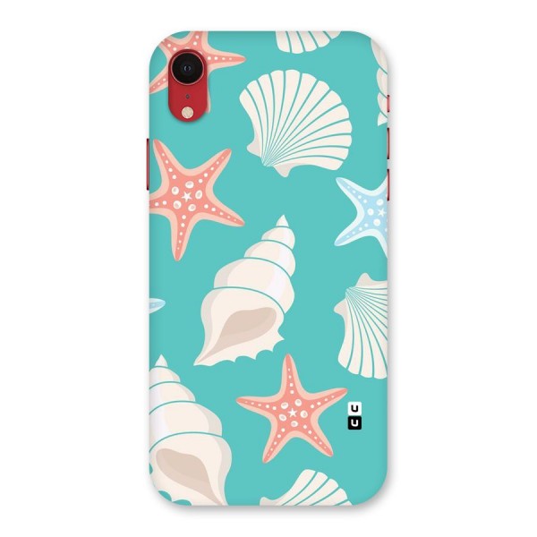 Starfish Sea Shell Back Case for iPhone XR