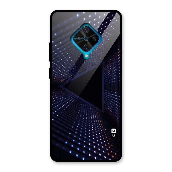 Stars Abstract Glass Back Case for Vivo S1 Pro