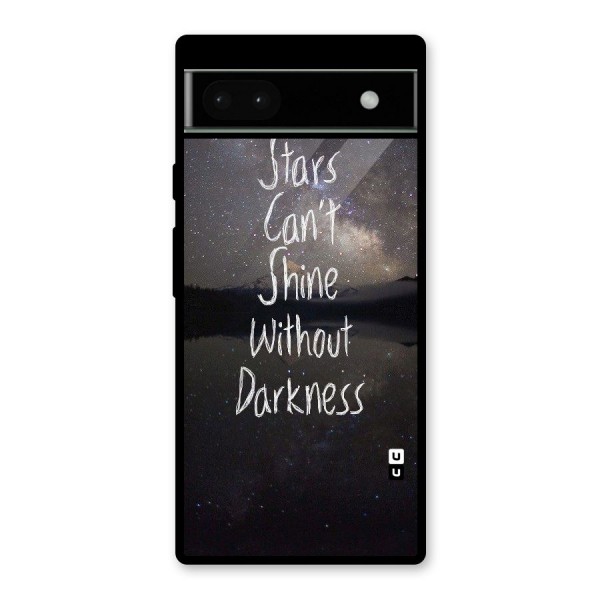 Stars Shine Glass Back Case for Google Pixel 6a