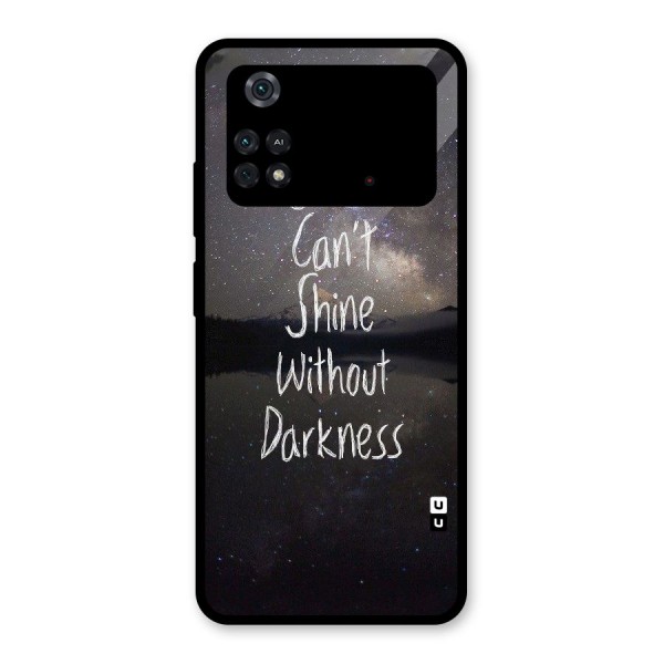 Stars Shine Glass Back Case for Poco M4 Pro 4G