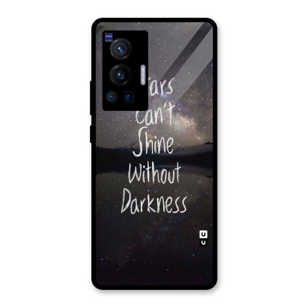 Stars Shine Glass Back Case for Vivo X70 Pro