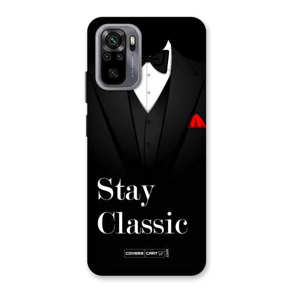 Stay Classic Back Case for Redmi Note 10