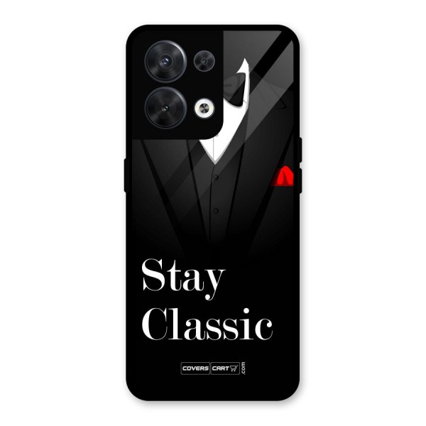 Stay Classic Glass Back Case for Oppo Reno8 5G