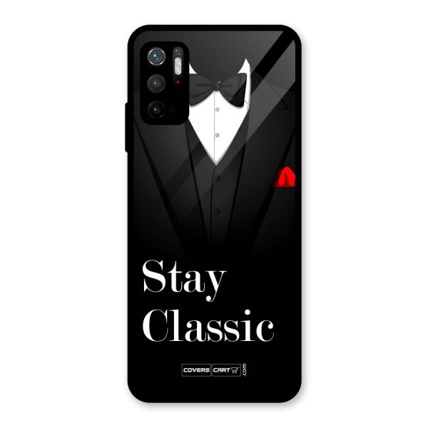 Stay Classic Glass Back Case for Poco M3 Pro 5G