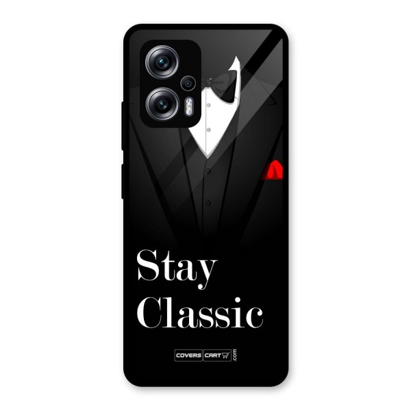 Stay Classic Glass Back Case for Redmi K50i