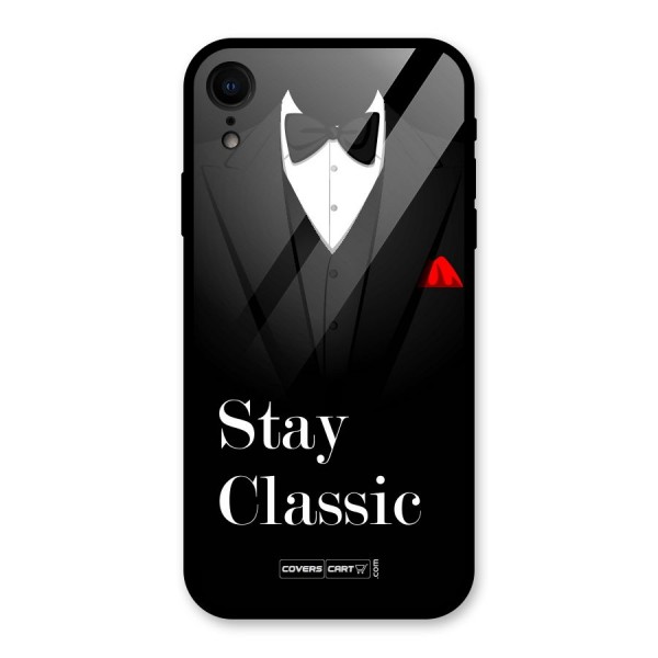 Stay Classic Glass Back Case for XR