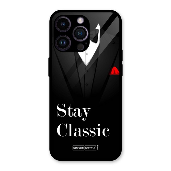 Stay Classic Glass Back Case for iPhone 14 Pro Max