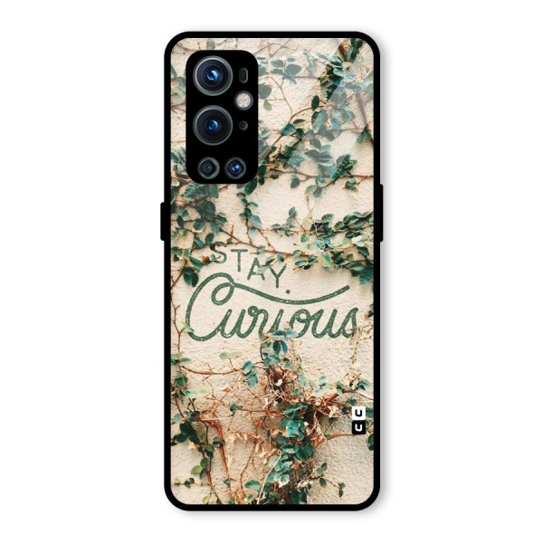 Stay Curious Glass Back Case for OnePlus 9 Pro